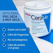CeraVe Crema Hidratante Piel Sensible y Seca | 454 g